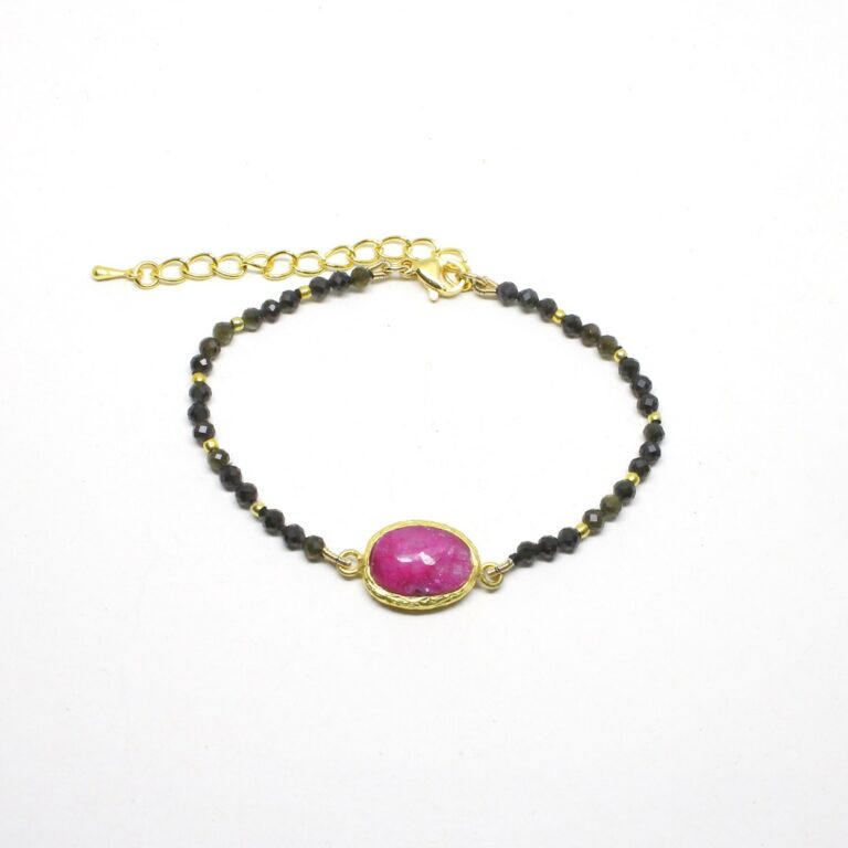 Bracciale Diadema con Rubino