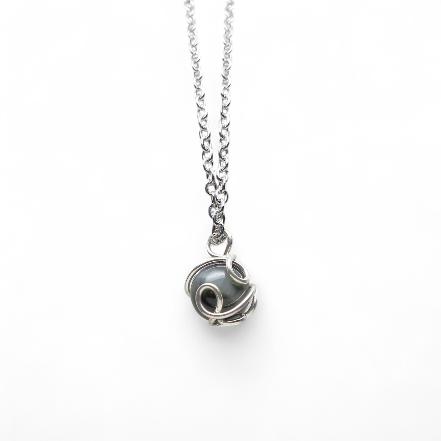 Ciondolo Boccino in Occhio di falco