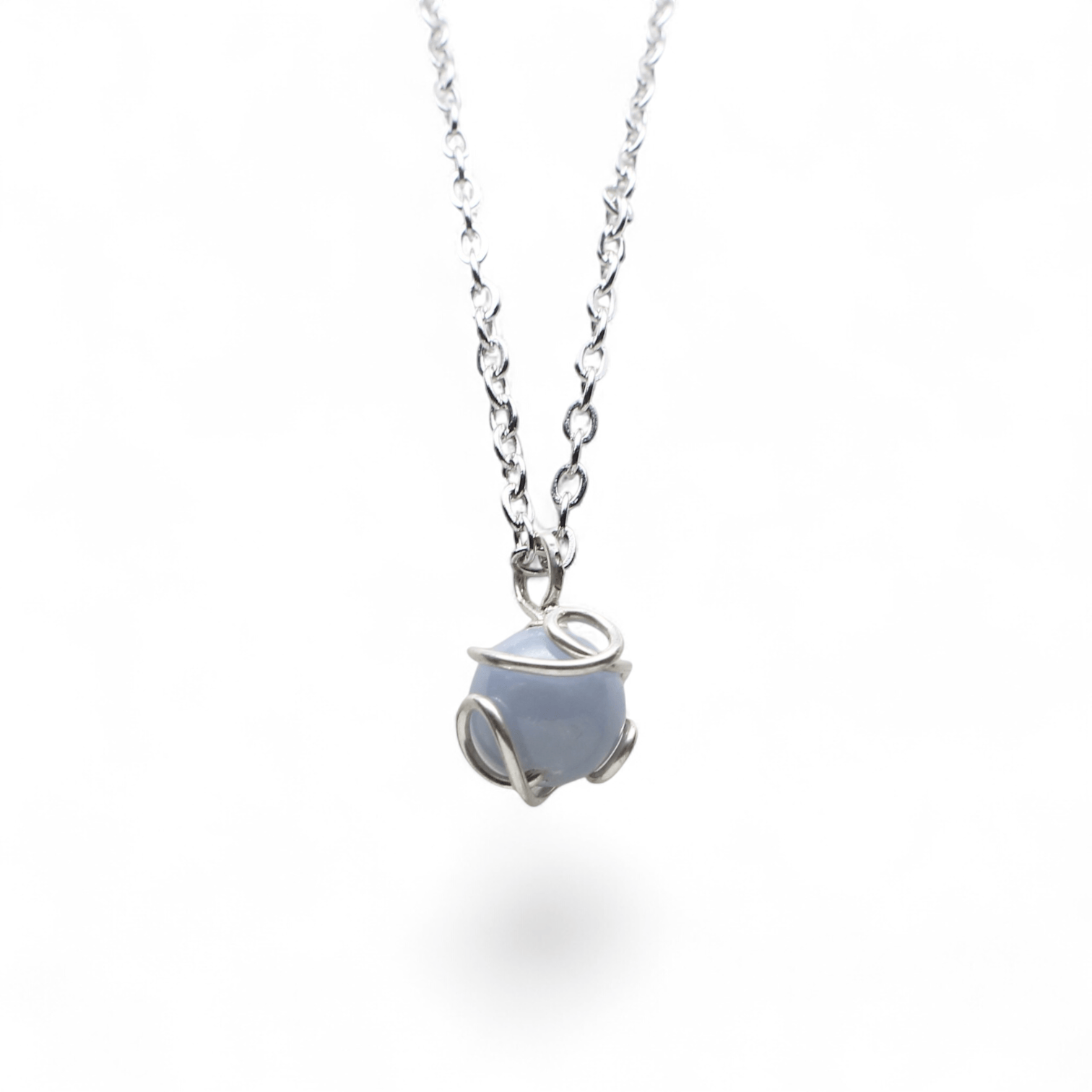 Ciondolo Boccino in Angelite