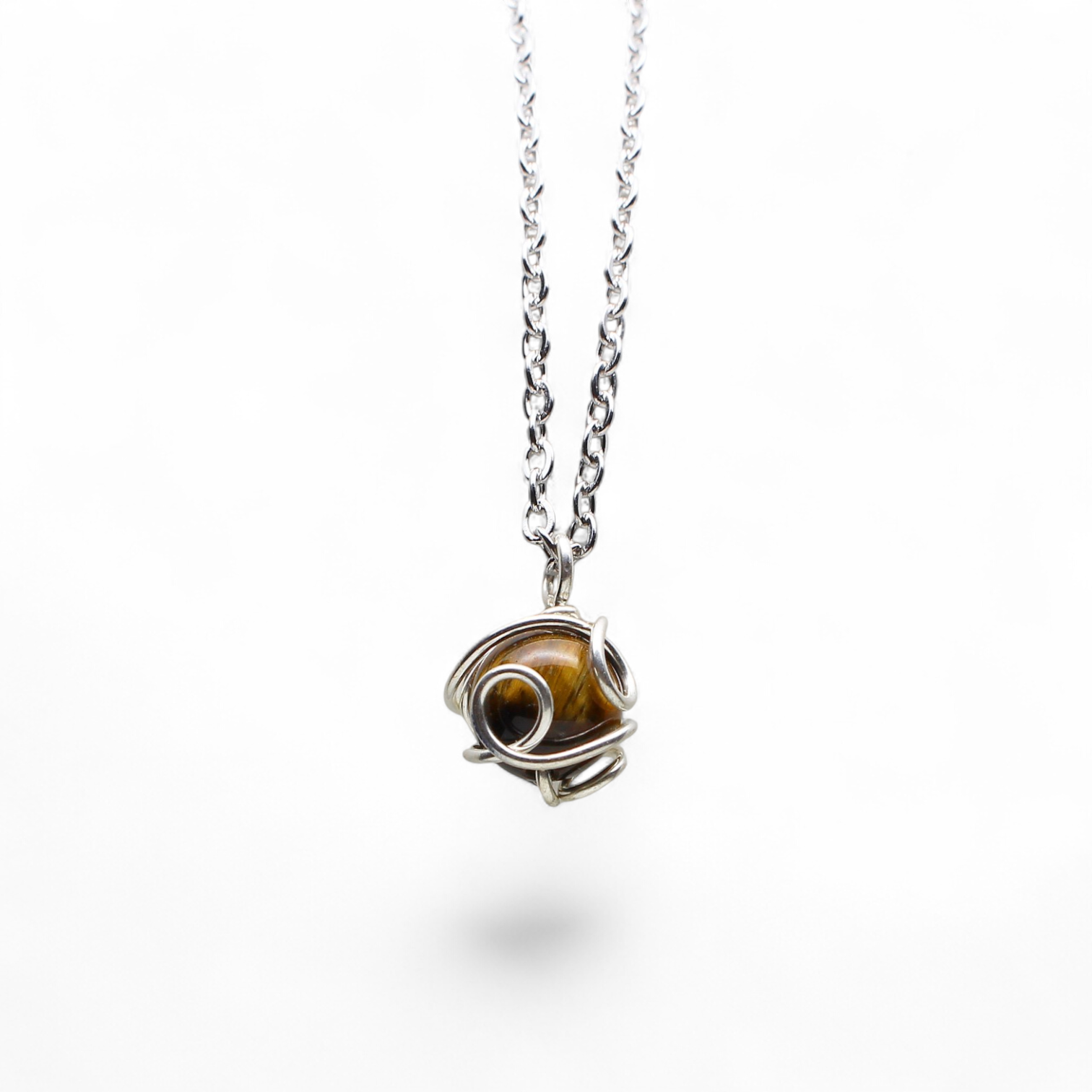 Ciondolo Boccino in Occhio di tigre