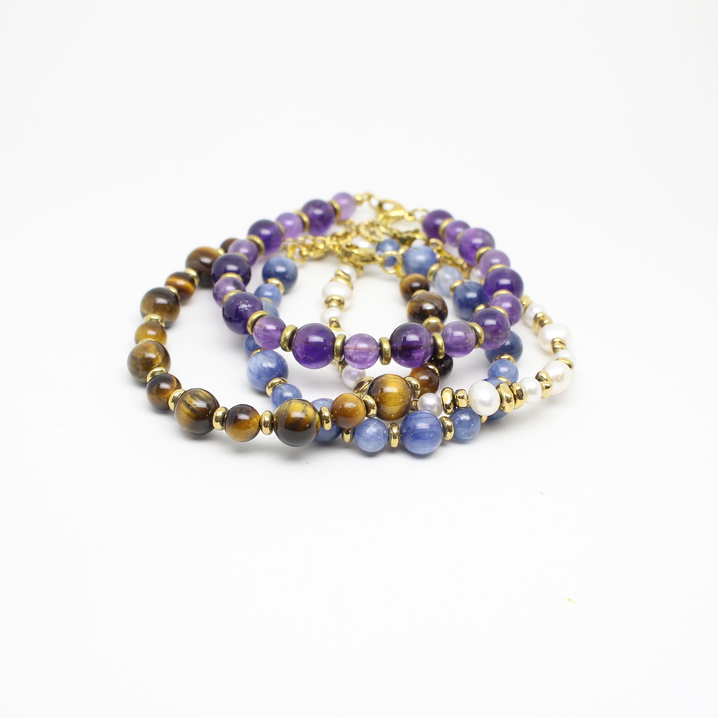 Mix di bracciali Elite con pietre di massima qualità