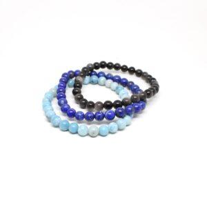 Set di bracciali su elastico