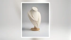 Collana a Y con perle naturali per una guida alla lunghezza delle collane